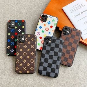 Slim Retro TPU Leather Mobile Back Cover for iPhone 12 Mini - 12 Pro Max